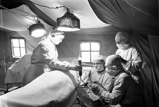 Подвиги врачей во время великой Отечественной войны